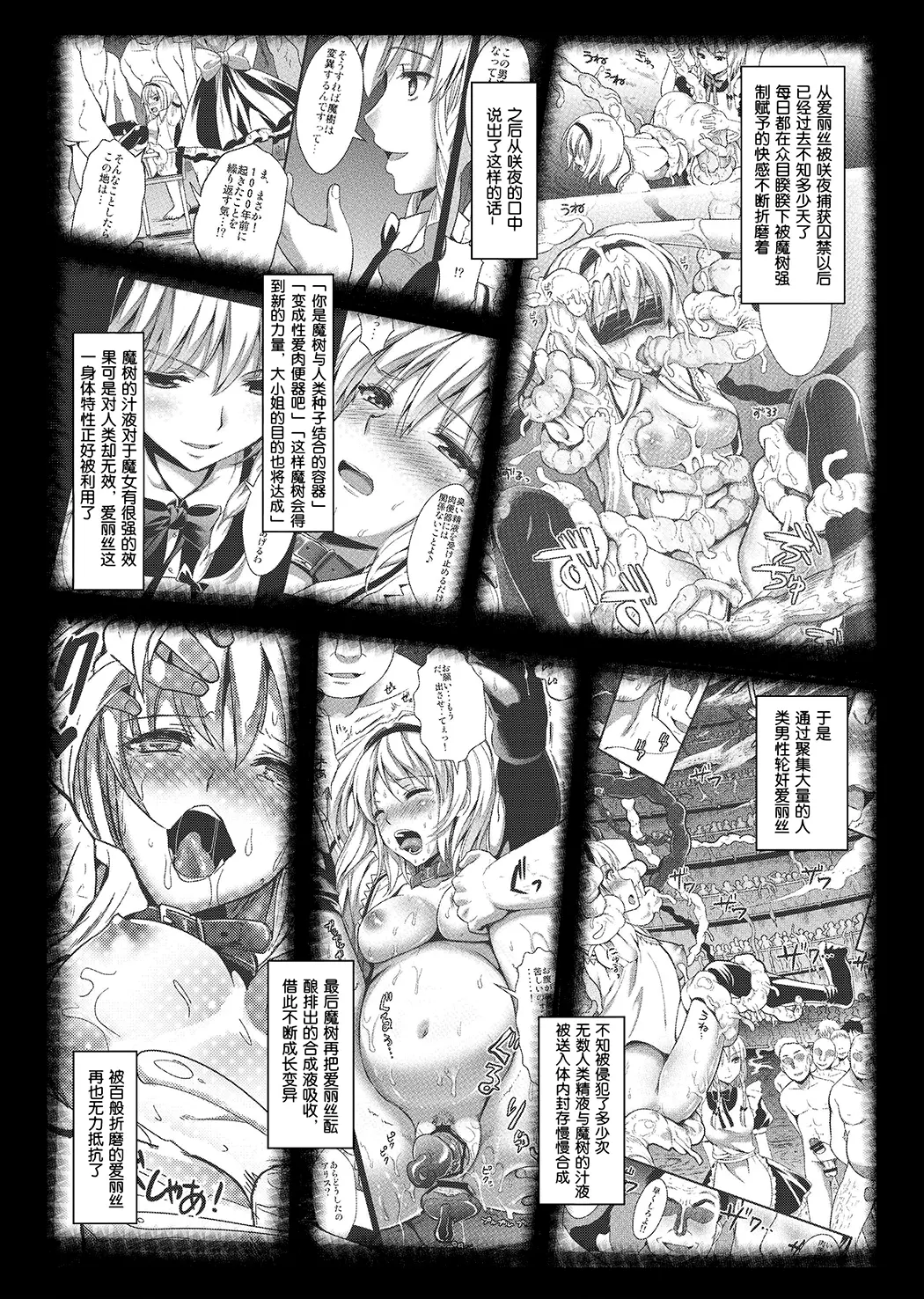 捕らわれアリス 糞肉便器