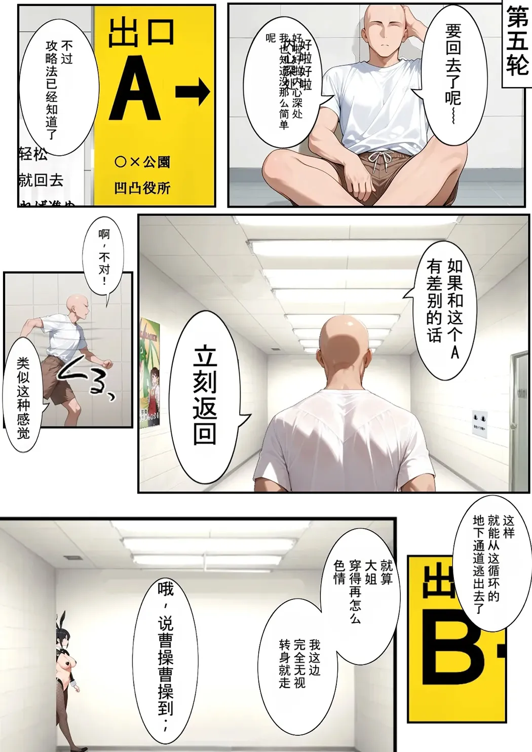 H号出口 发现的异常太色情回不去了