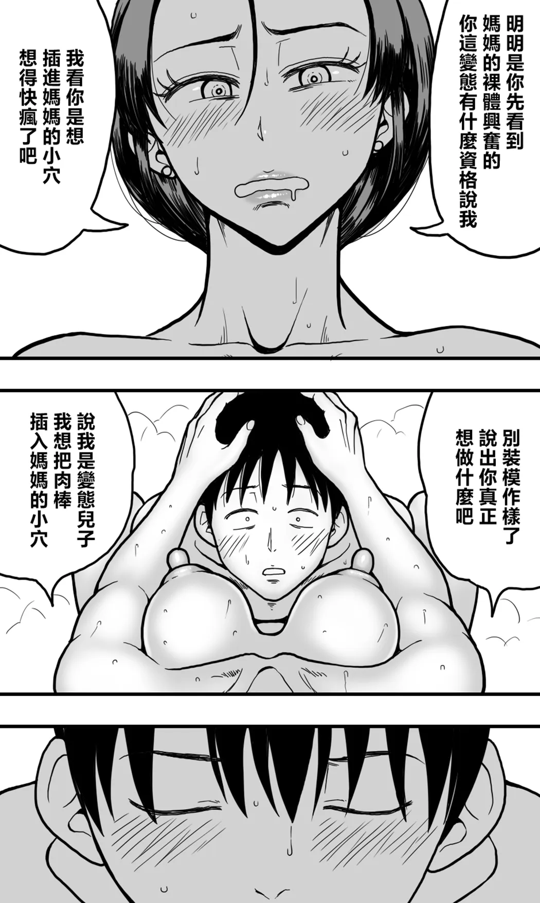 母さんのヌードモデルをしていたら、母さんのパンチラ見て勃起してしまい、そして……