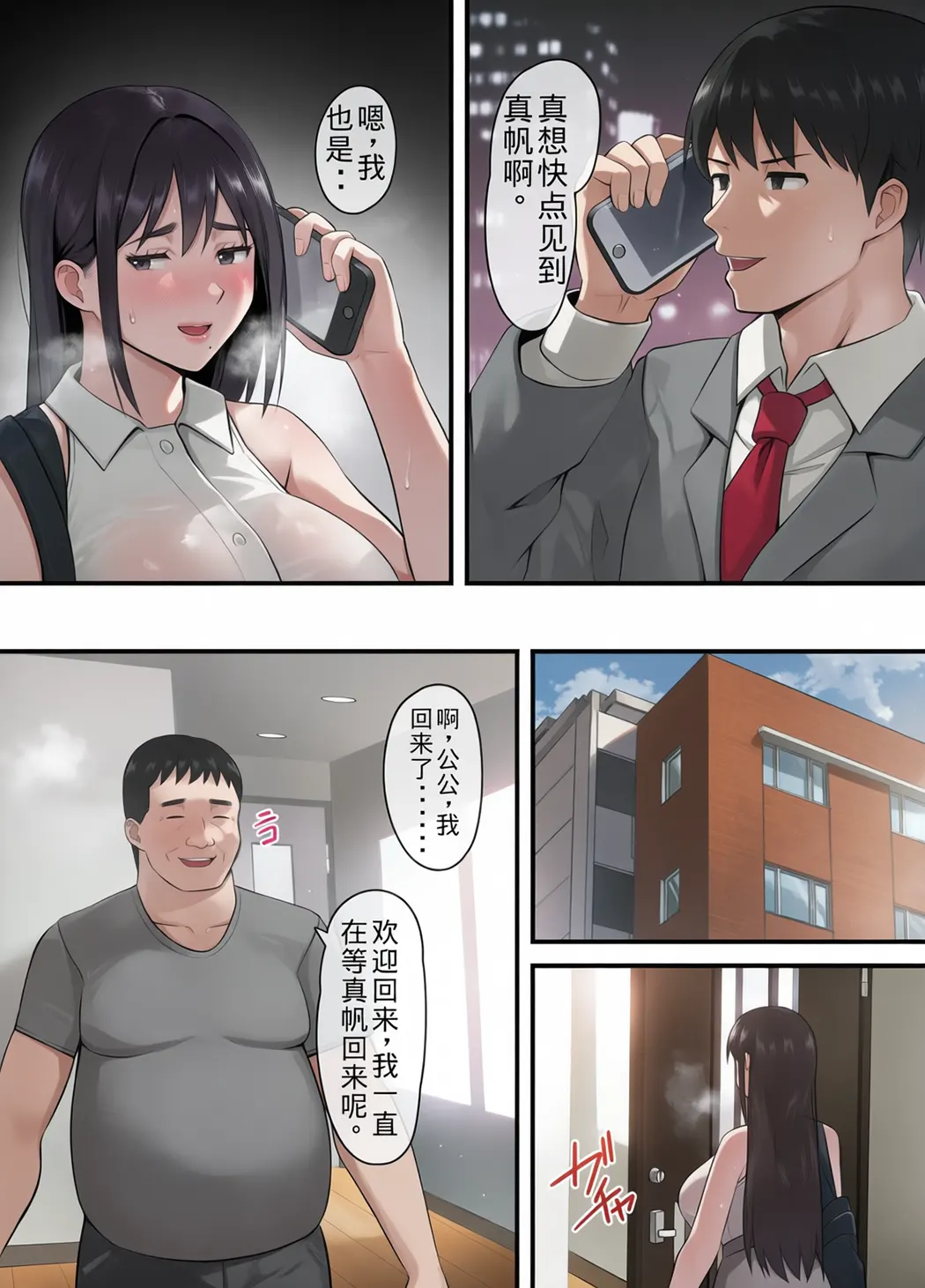 妻がネトラレ堕ちて孕むまで