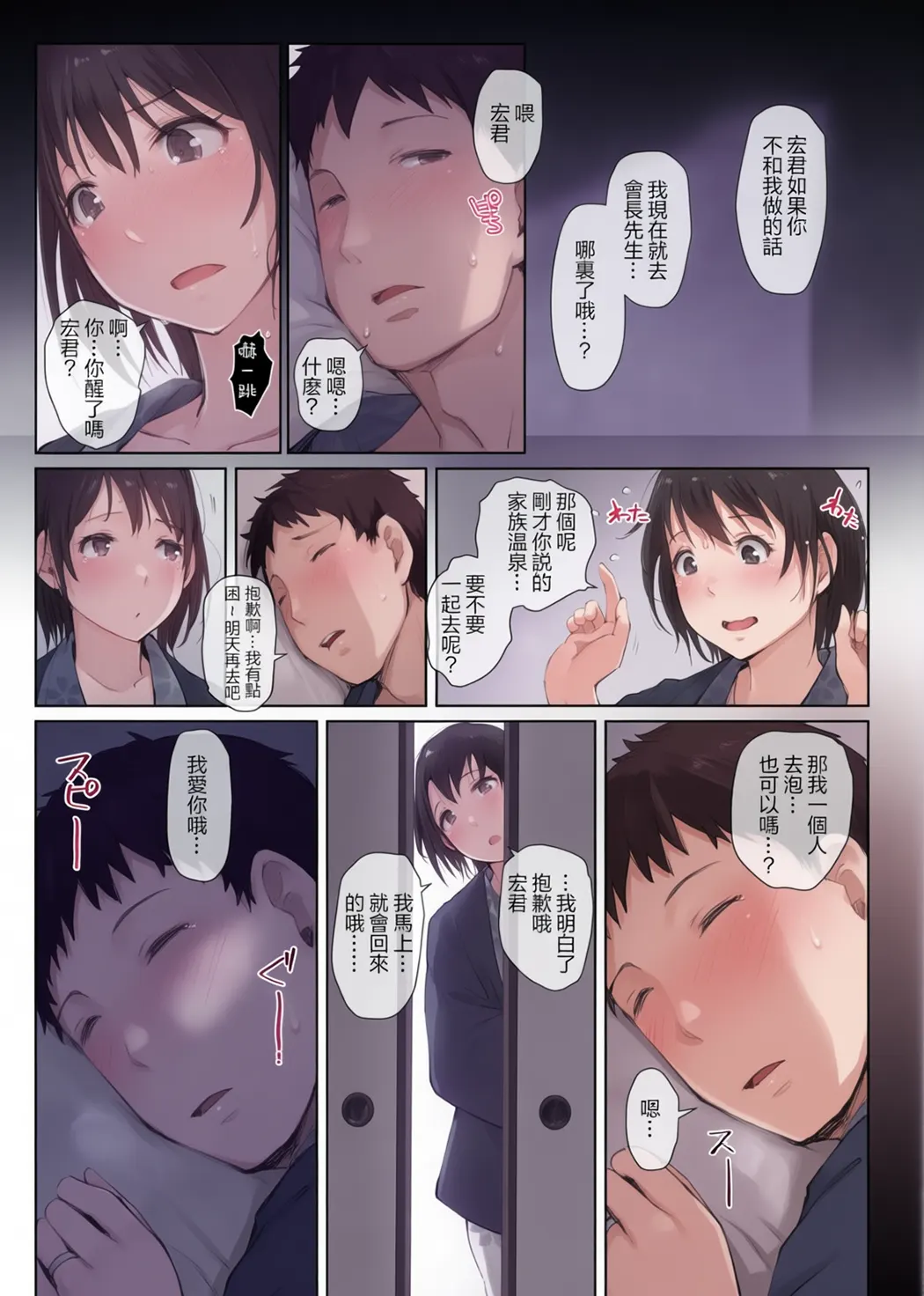 寝取られた人妻と寝取られる人妻