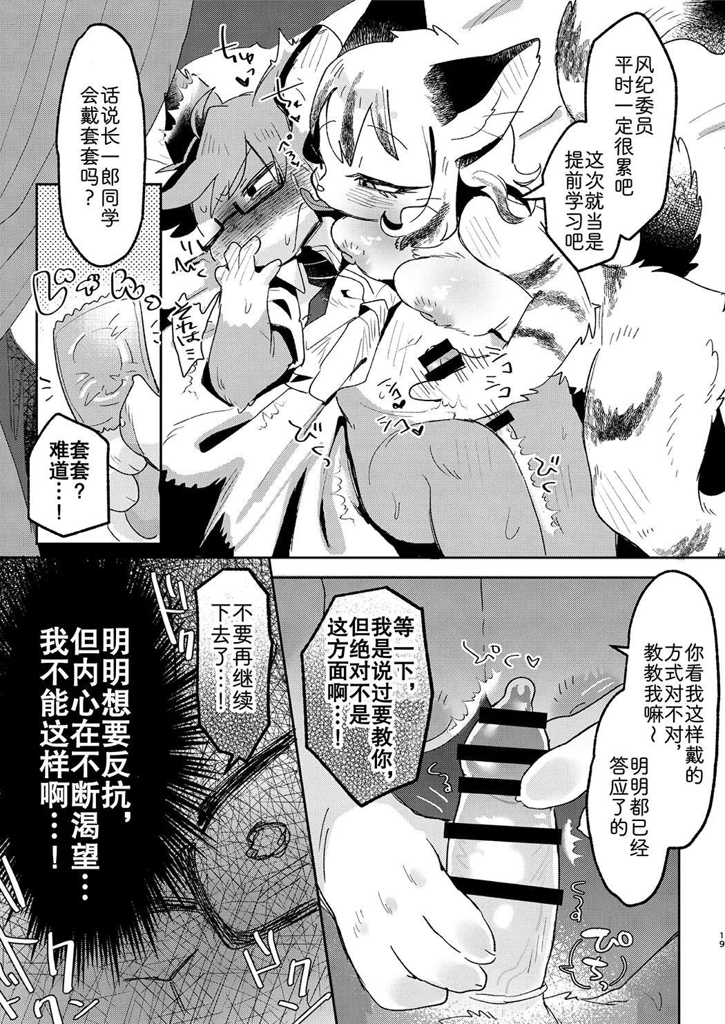 正经鼠与散漫猫