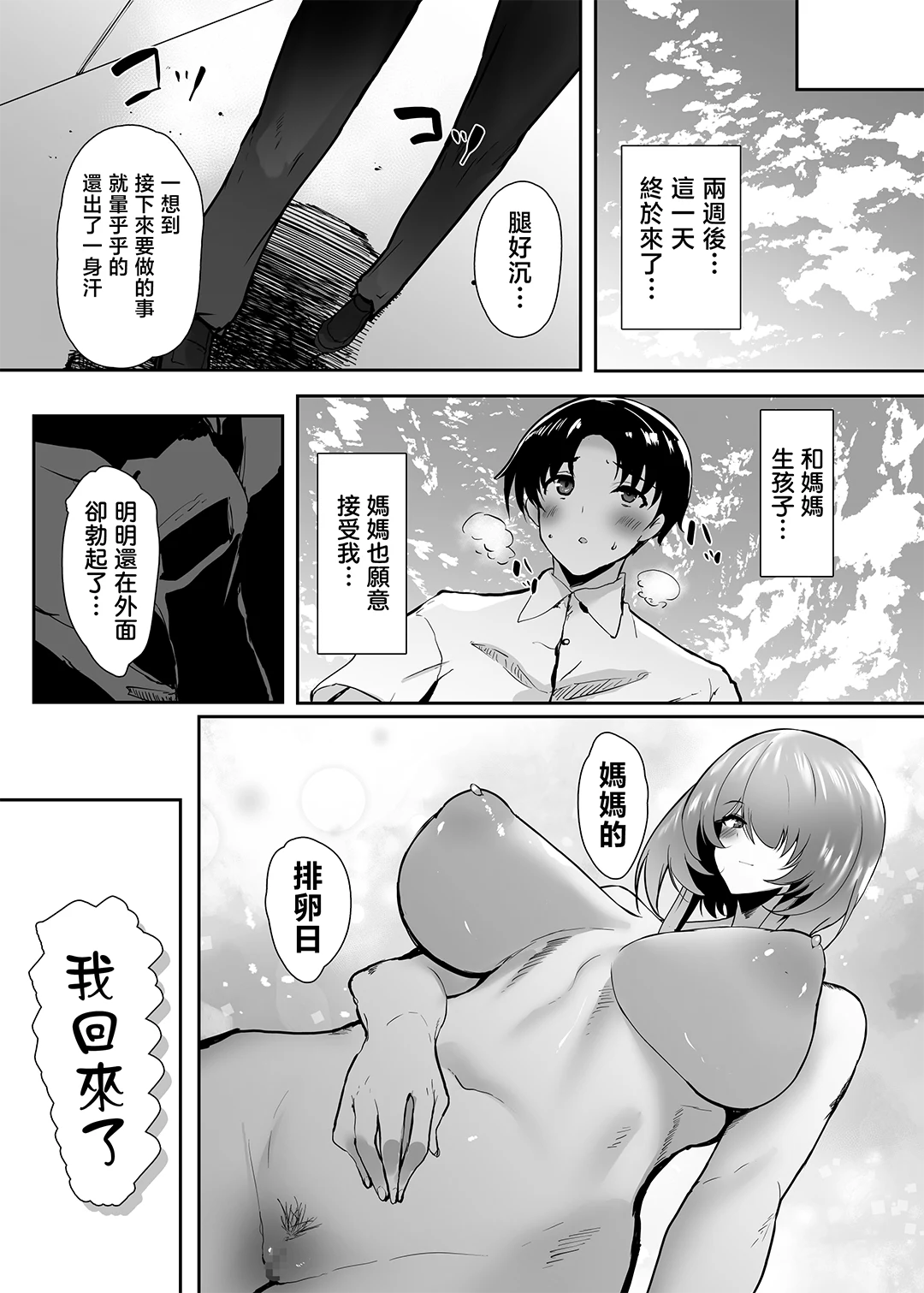 初恋の母さんにデカチン童貞を捧げて僕の赤ちゃんを孕んでもらうまでの話