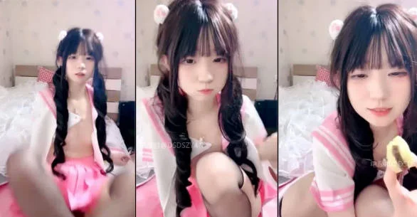 颜值嫩妹【邪恶双马尾】直播录播高颜值在线自慰5 (1)