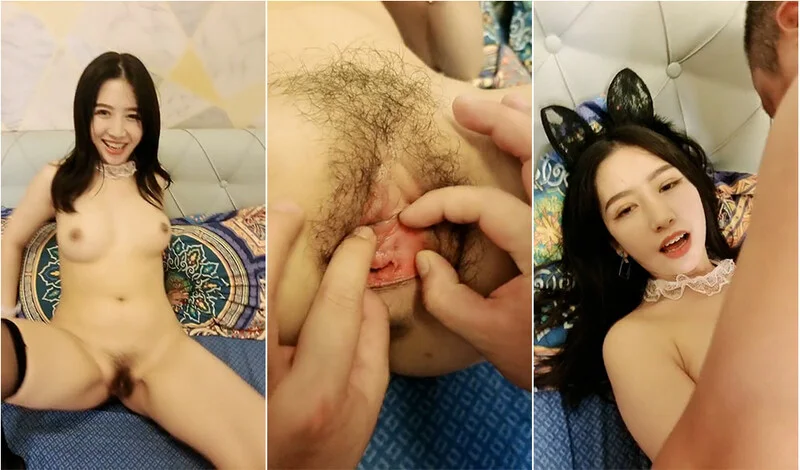 寸頭大哥爽翻了,顏值姐妹花挑著艹,粉粉張開雙腿迎接大J8的插入